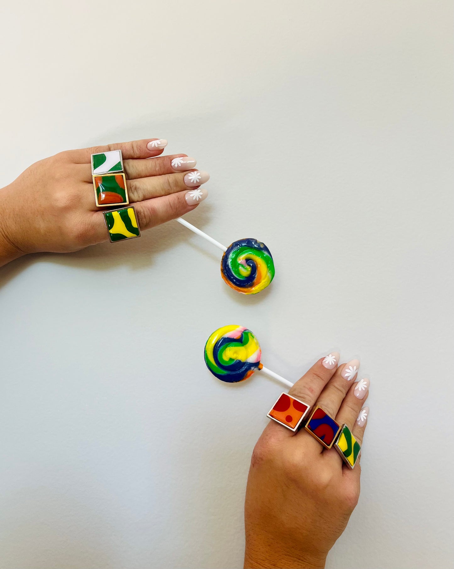 Funky Adjustable Rings