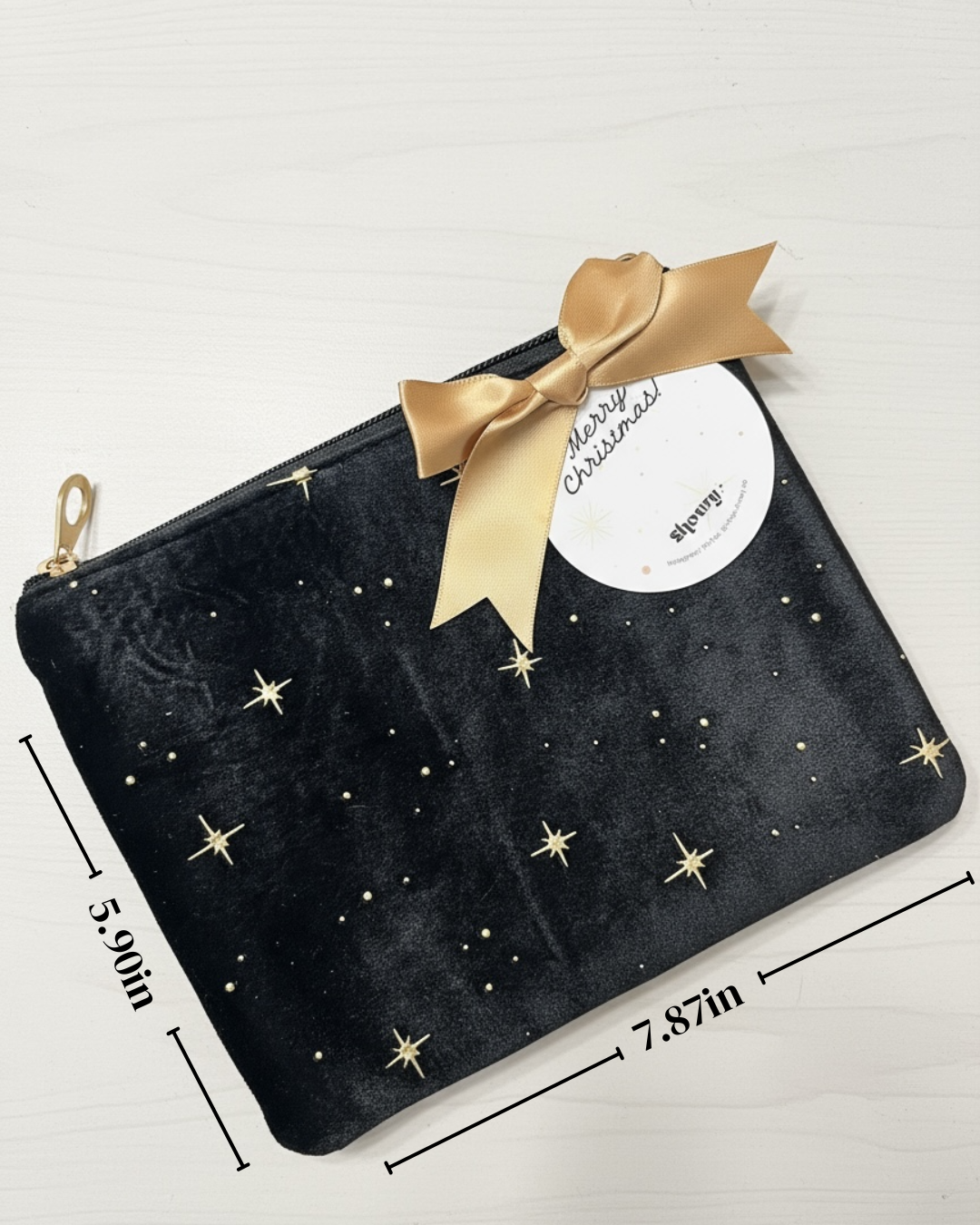 Soft velvet Accessory Pouch