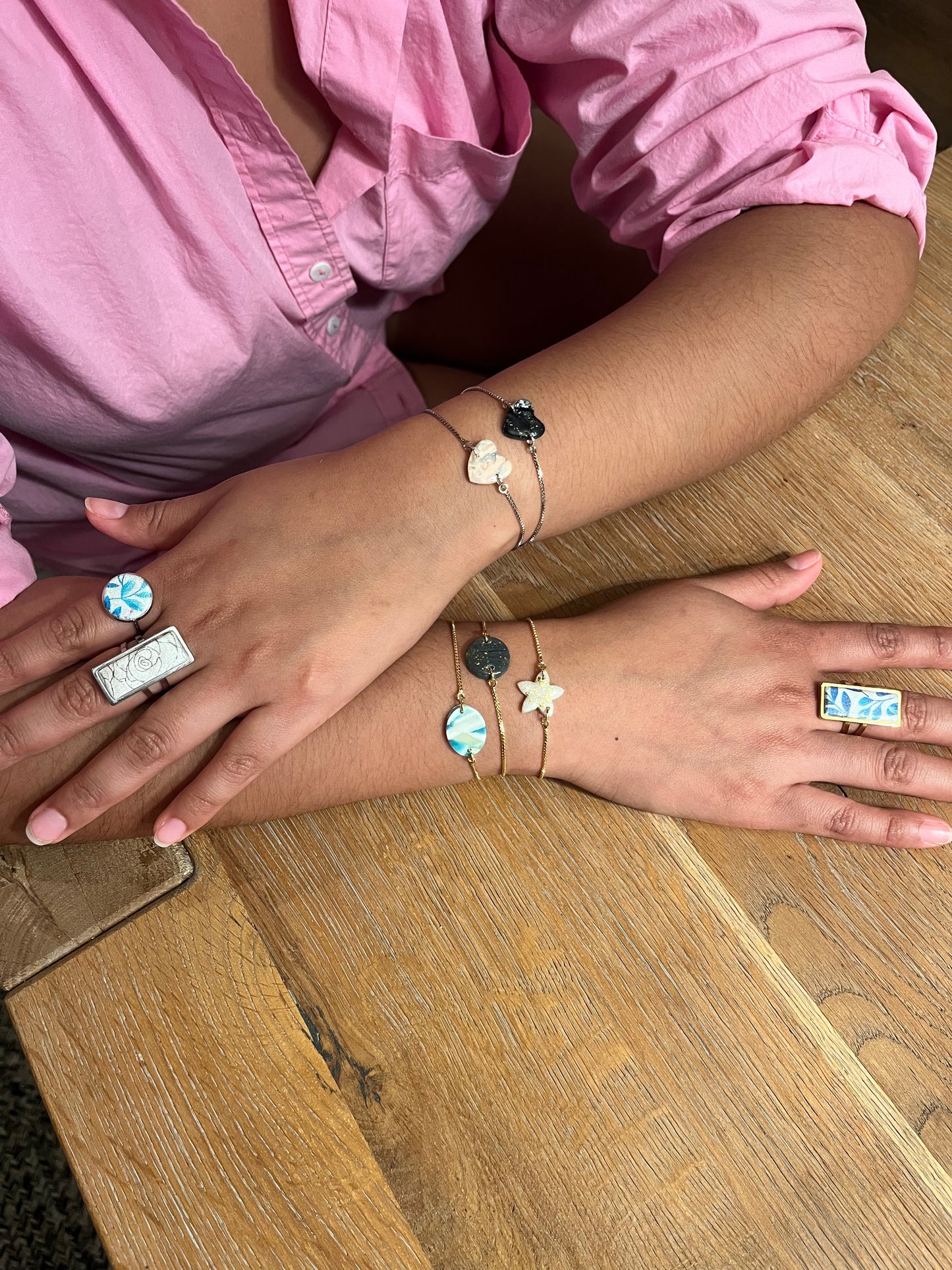 Arisha Rose Rings
