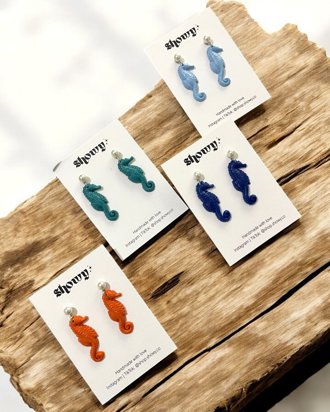 Seahorse Dangle Earrings