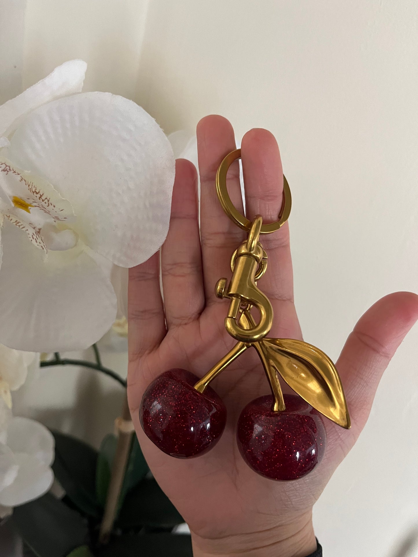 Cherry Bag Charm