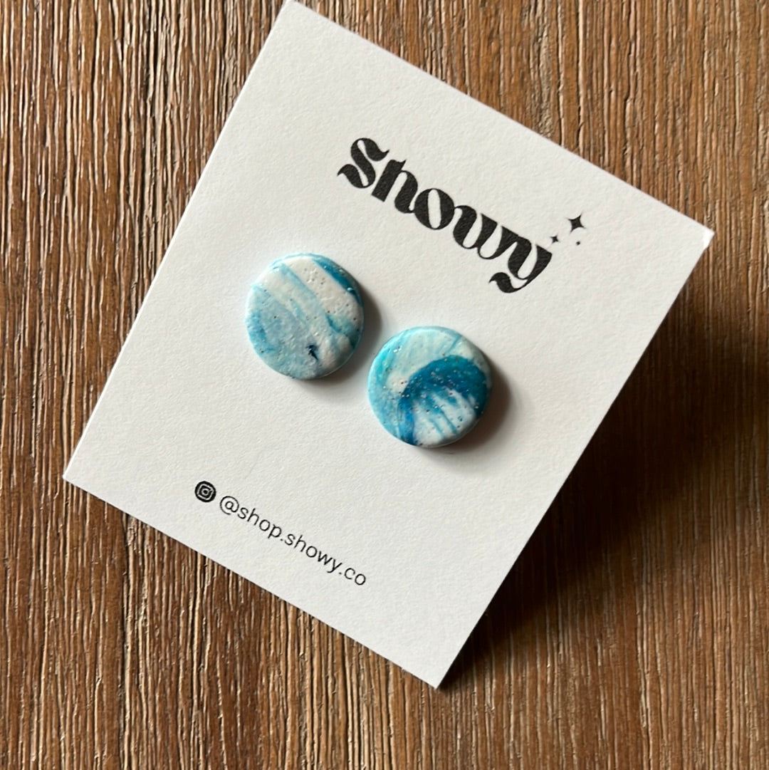 Ocean small earrings