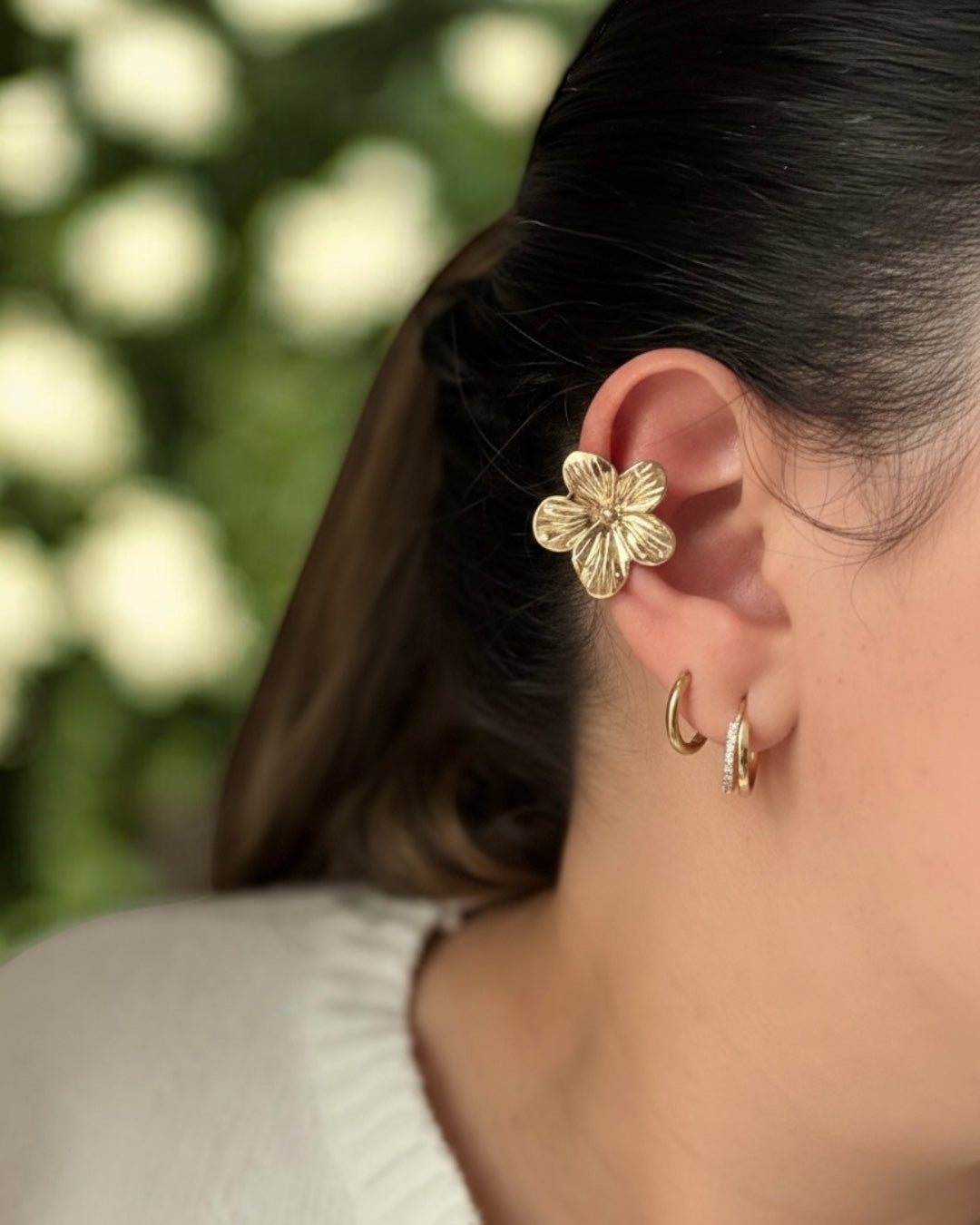 cherry Blossom Earcuff