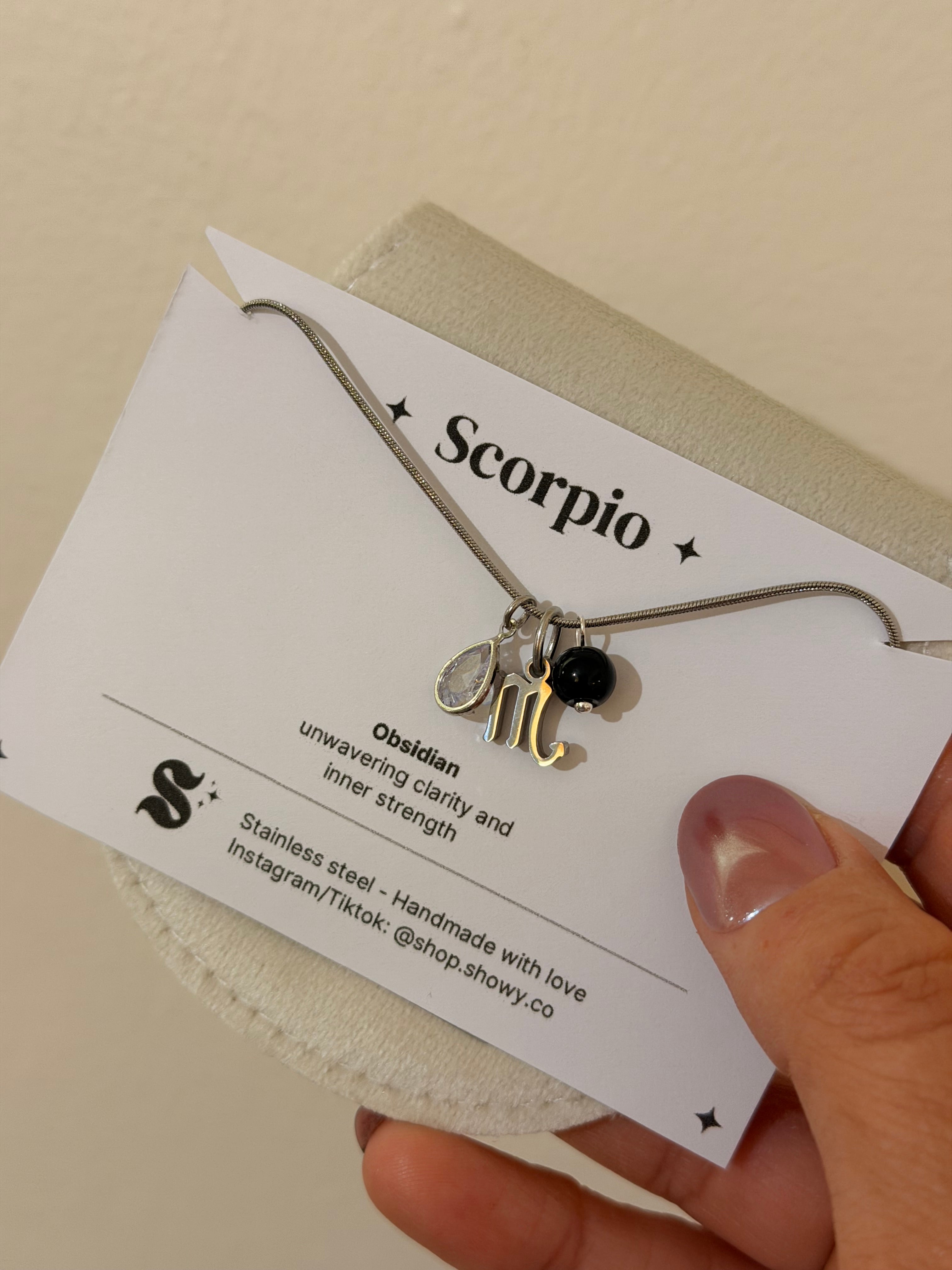 Zodiac & Stone Necklace