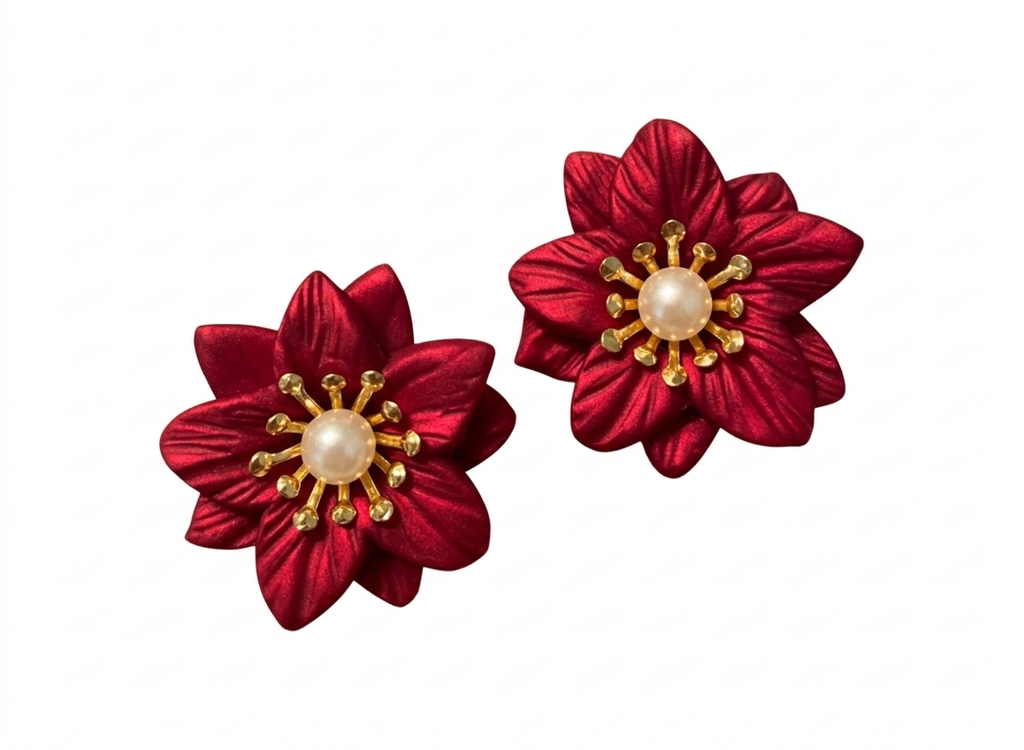 Lotus Earrings