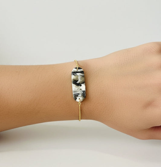 Marble Adjustable Bracelet