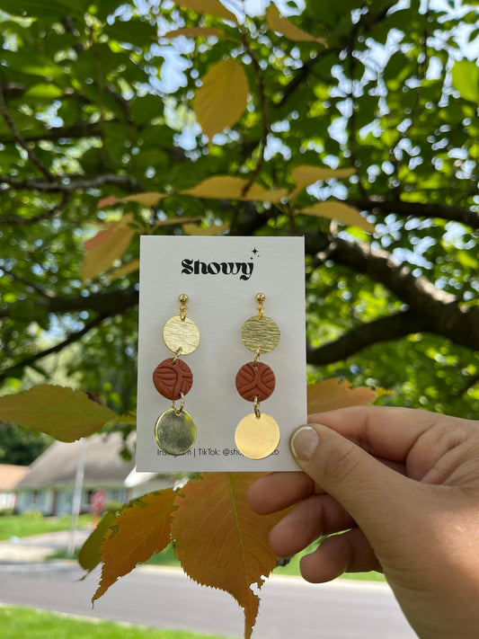 Rhea long earrings