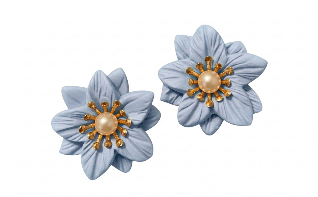 Lotus Earrings