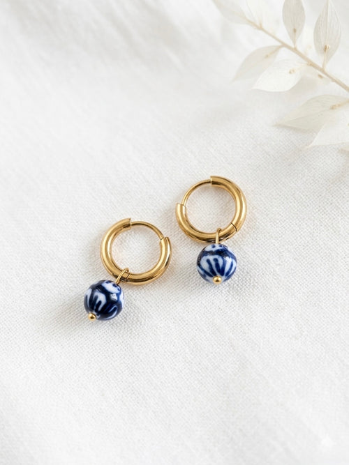Summer earring hoops stainless steel