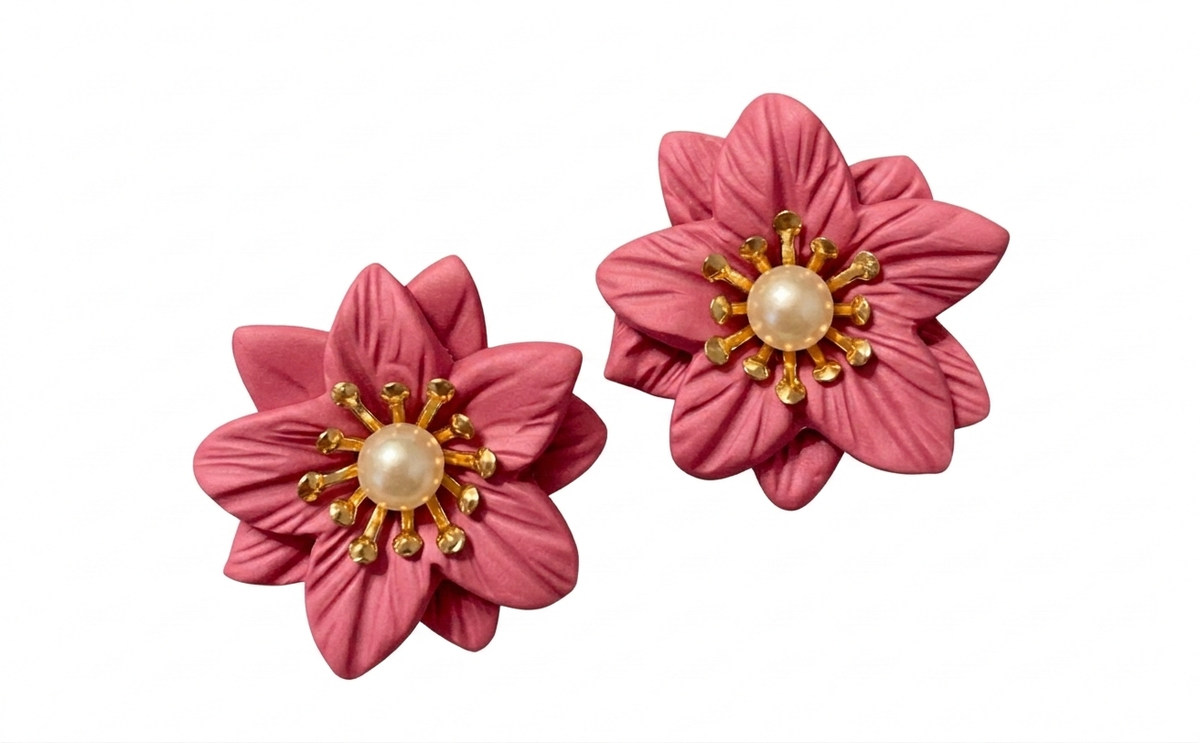 Lotus Earrings