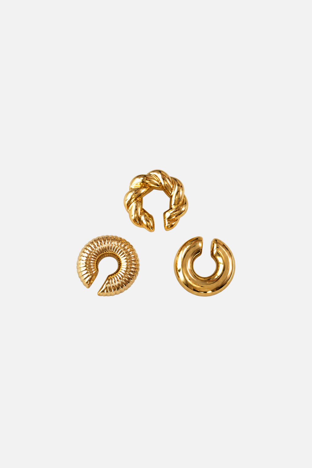 Chunky Metal Earcuffs