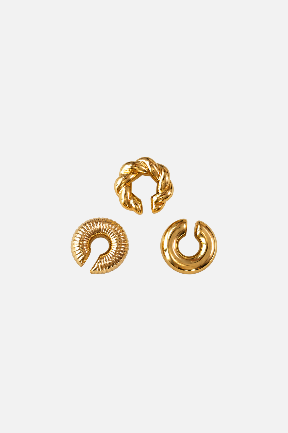 Chunky Metal Earcuffs