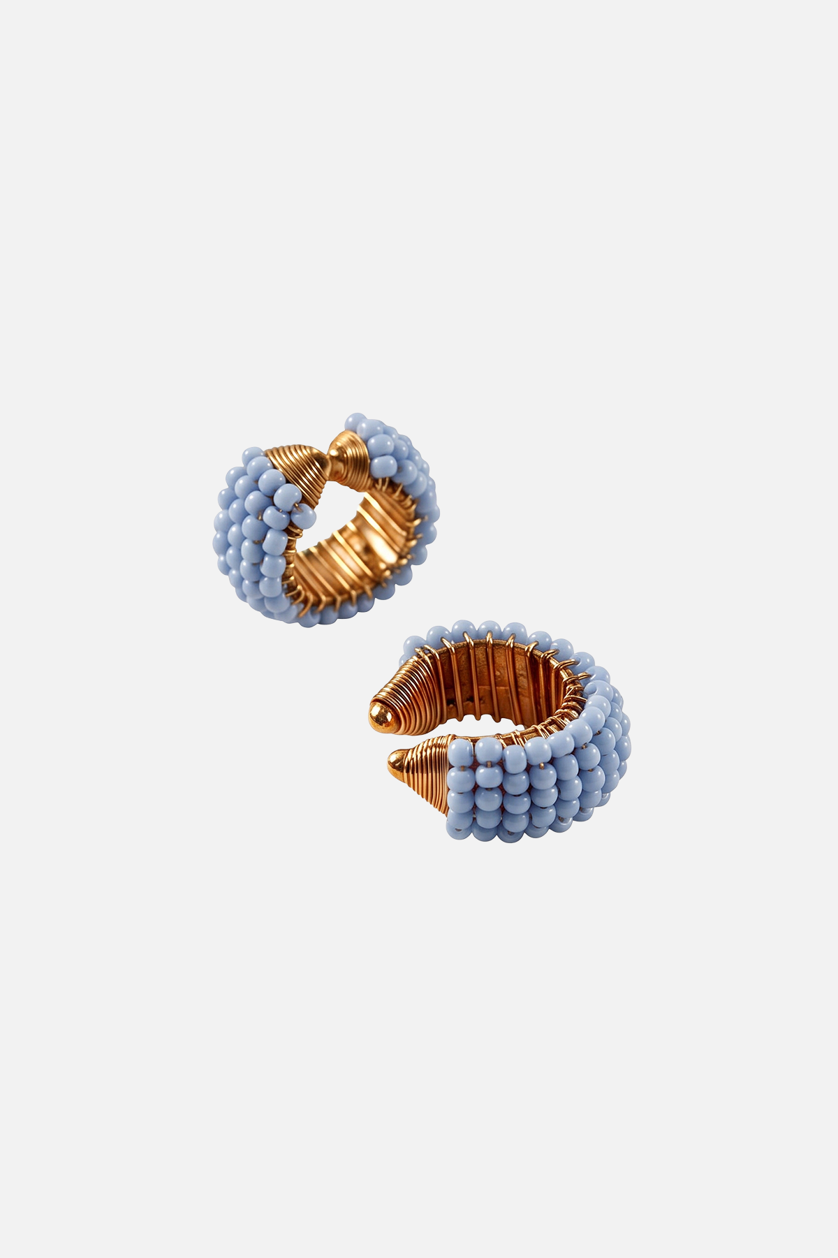 Chunky Beaded Earcuffs