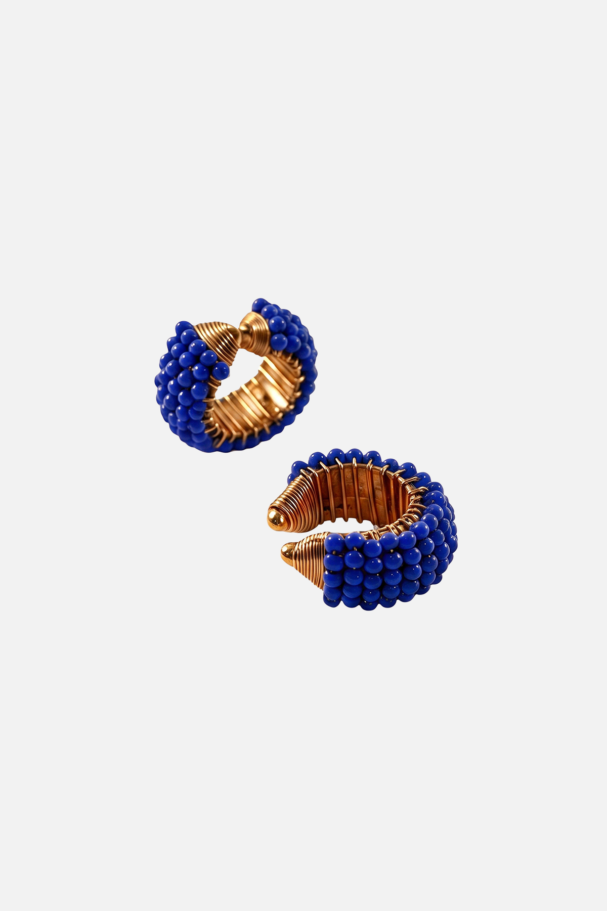 Chunky Beaded Earcuffs