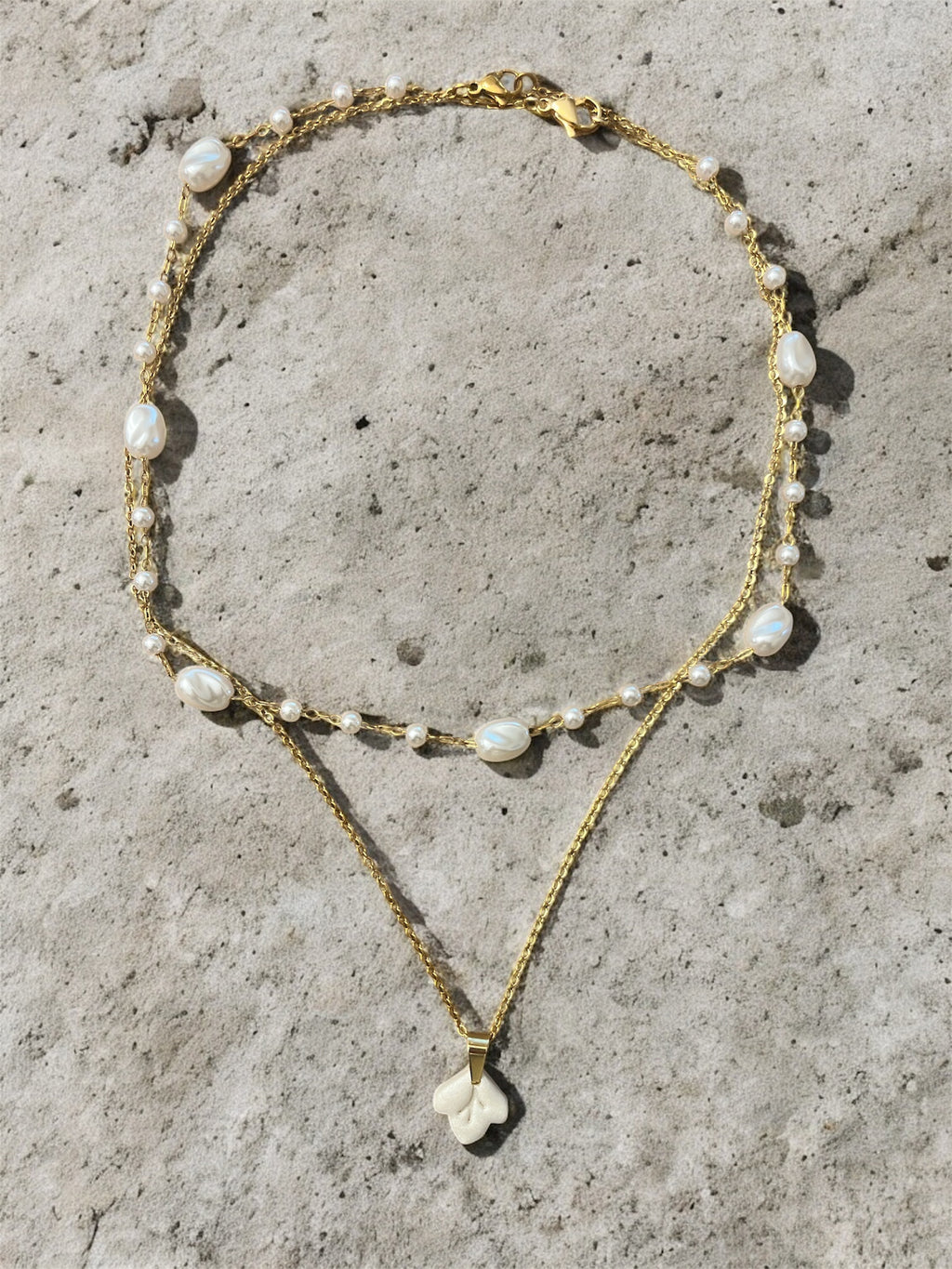 Pearl Layered Necklace