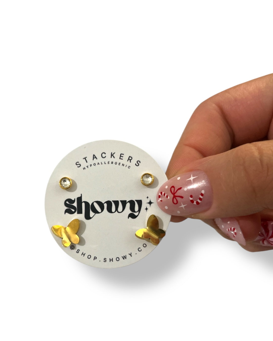 Hypoallergenic Stacker earrings