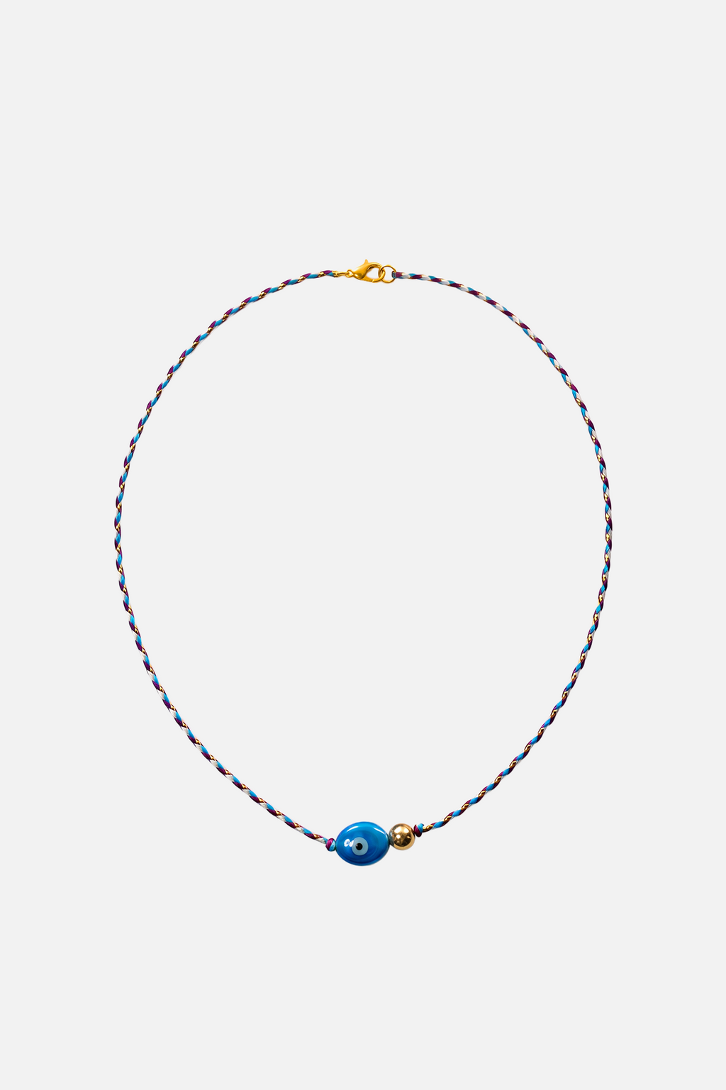 Evil Eye Cord Necklace