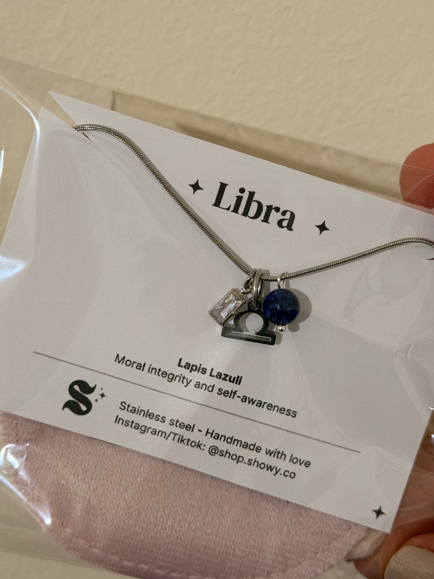 Zodiac & Stone Necklace