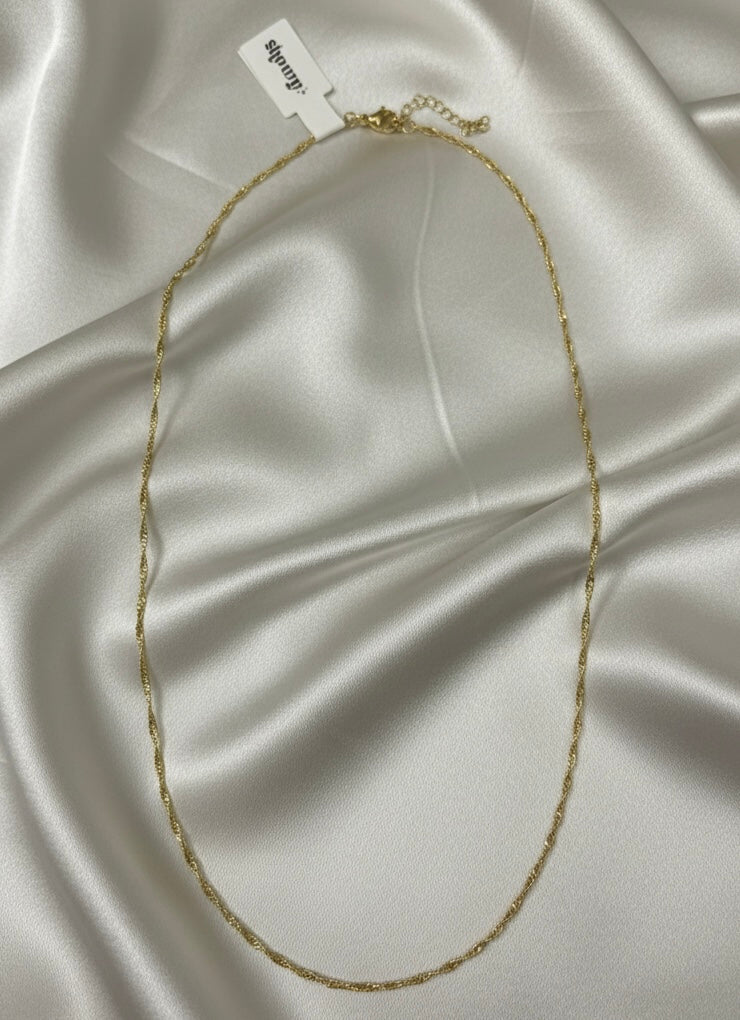 Rhodium Golden Necklaces