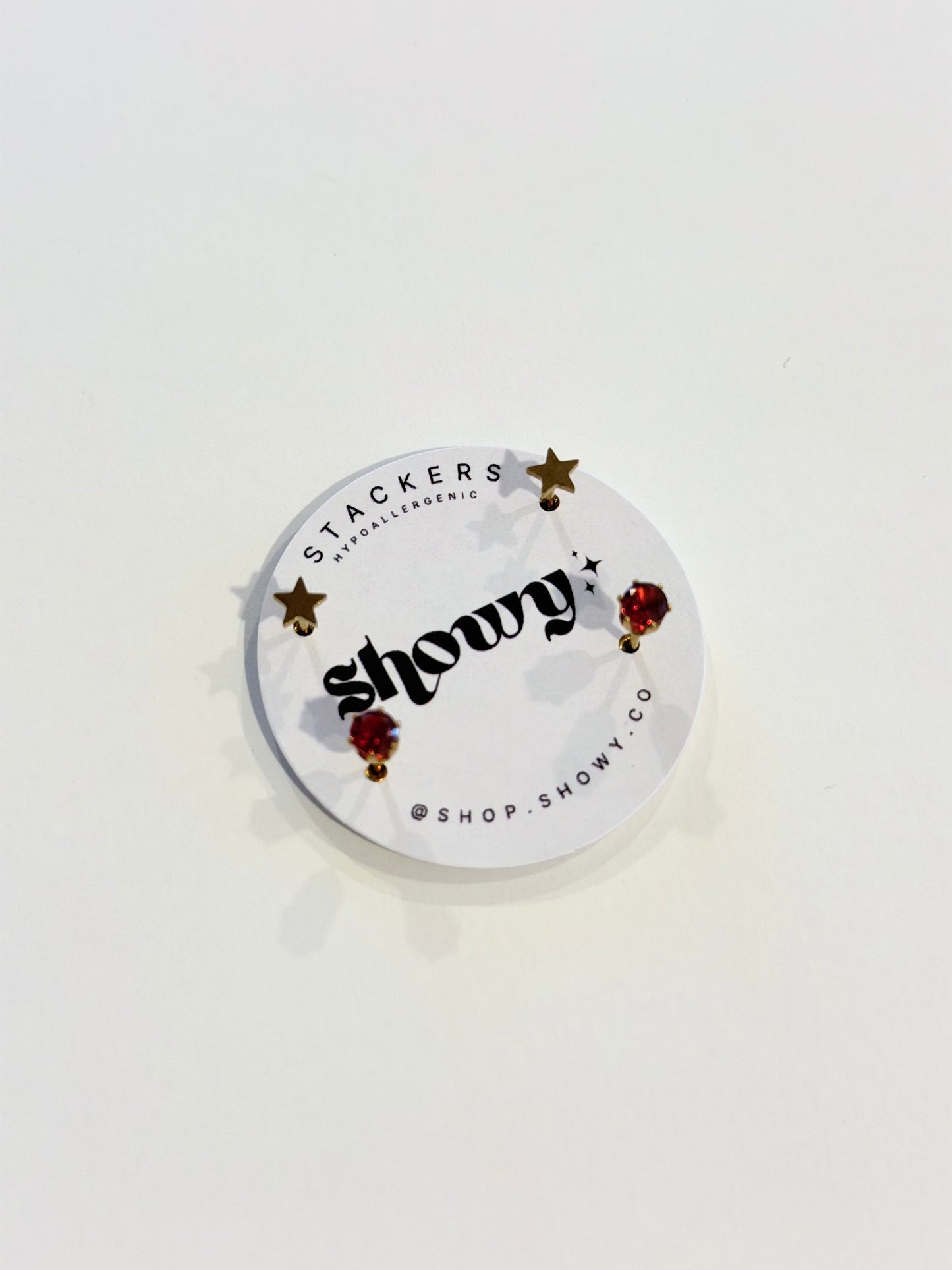 Stacker stud earrings