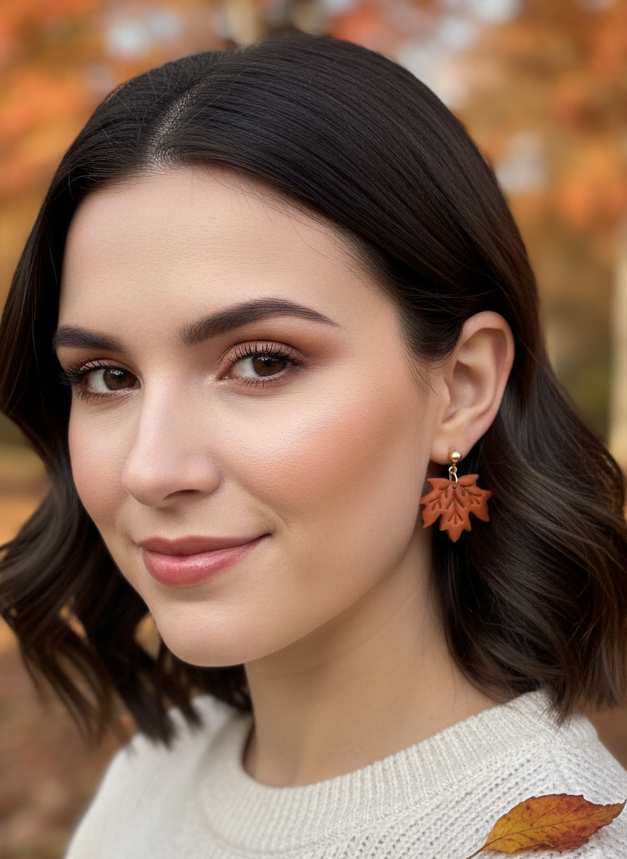 Audrey Maple Earrings