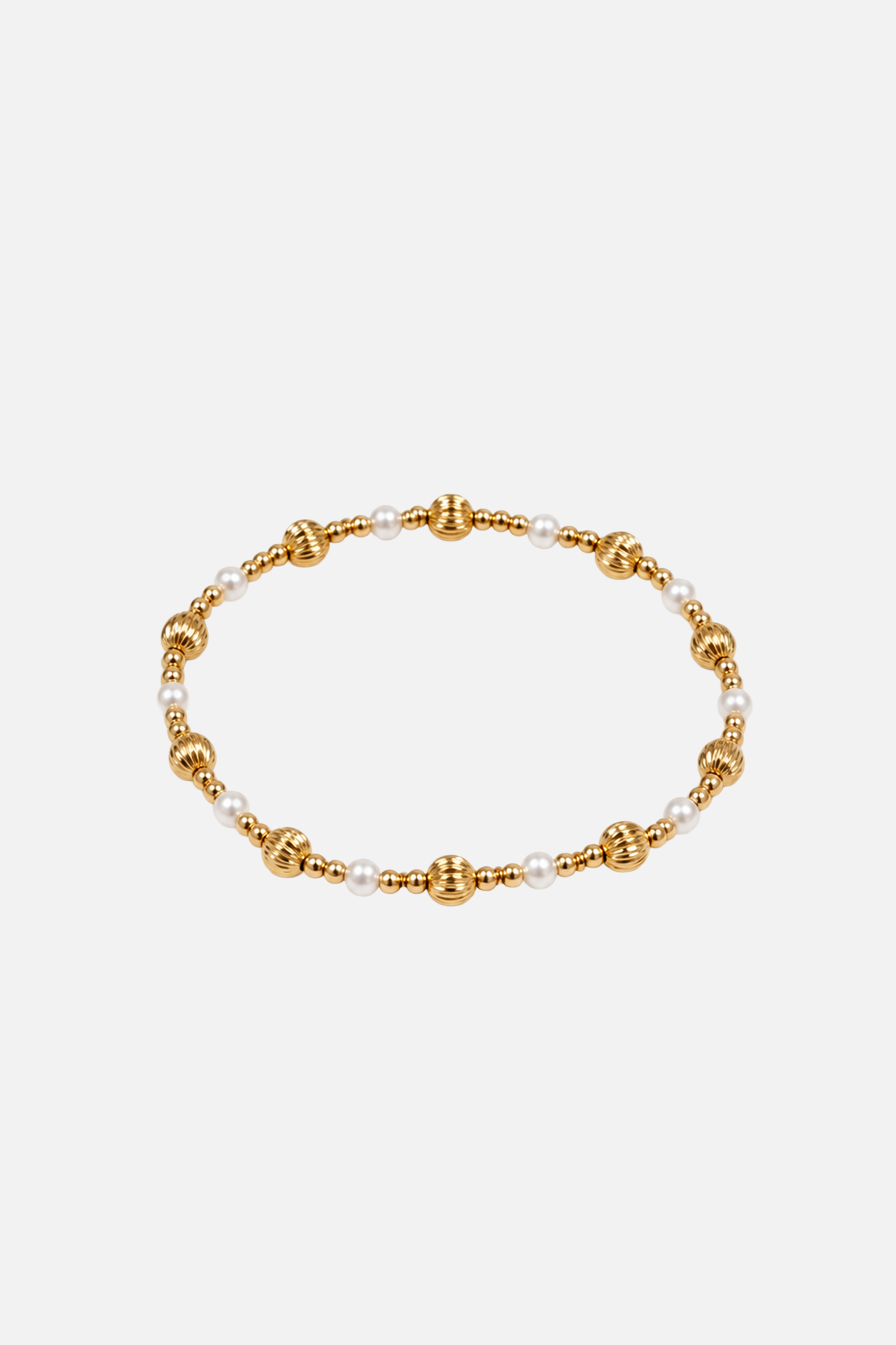 Gold-Plated Beaded Bracelets