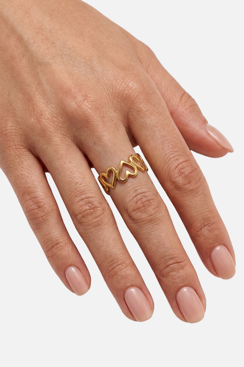 Hearts Adjustable Rings