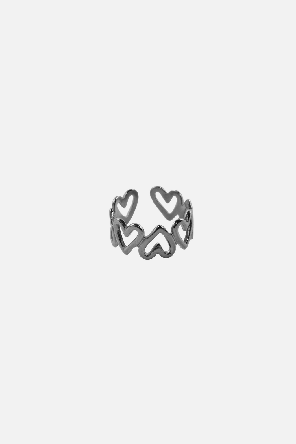 Hearts Adjustable Rings