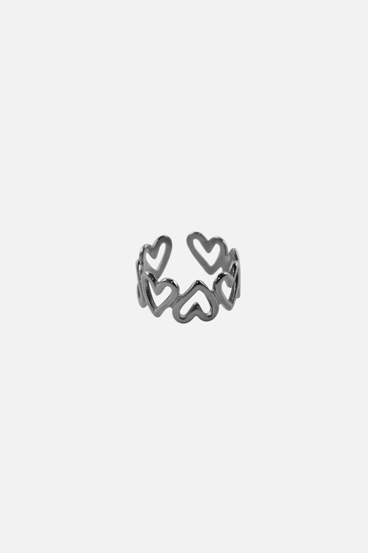 Hearts Adjustable Rings