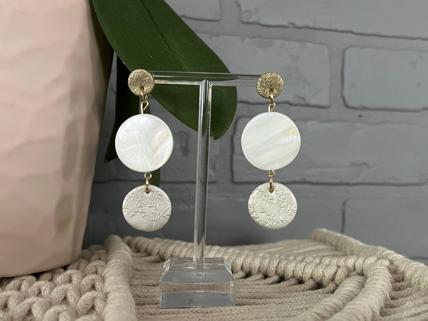 Lisa semi precious earrings