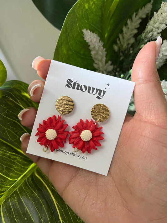 Marge flower earrings