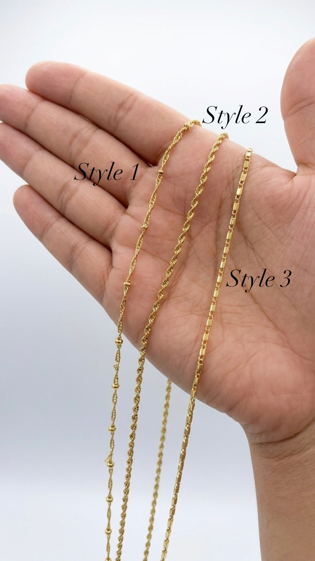 Rhodium Golden Necklaces