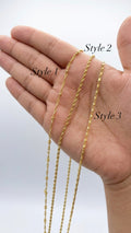 Rhodium Golden Necklaces