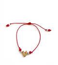 Bubble Initial Adjustable Bracelet