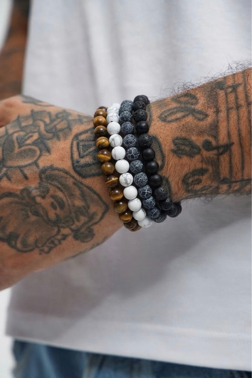 Natural Stone Adjustable Bracelet