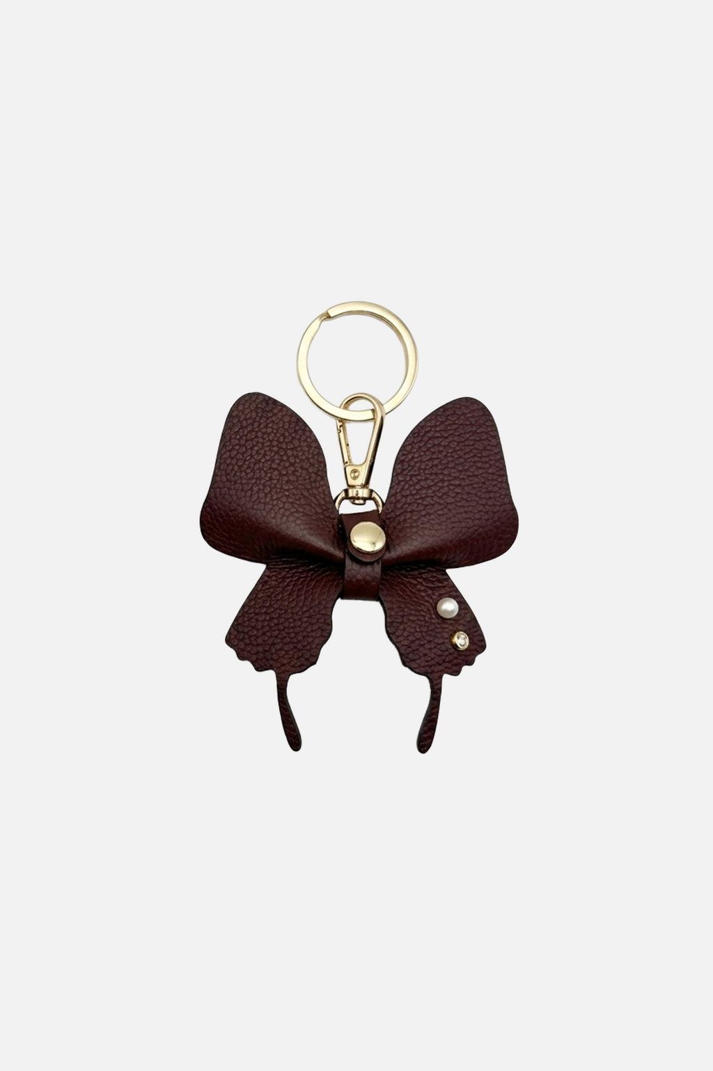 Leather Butterfly Bag Charms