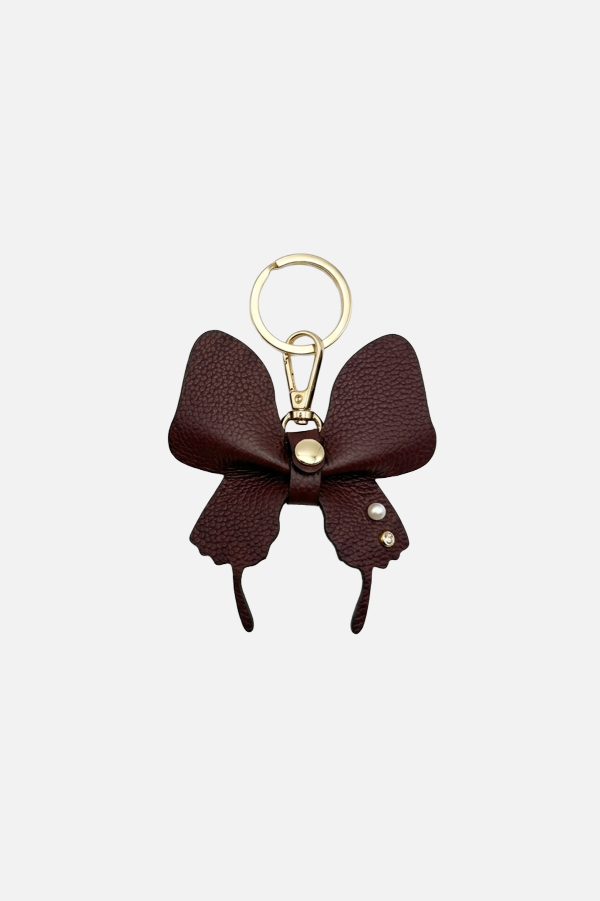 Leather Butterfly Bag Charms