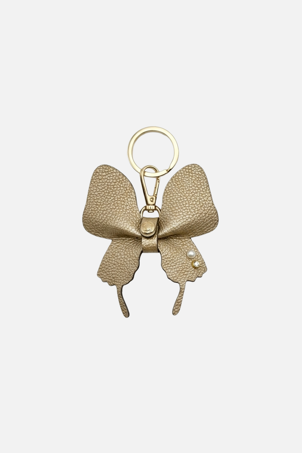 Leather Butterfly Bag Charms