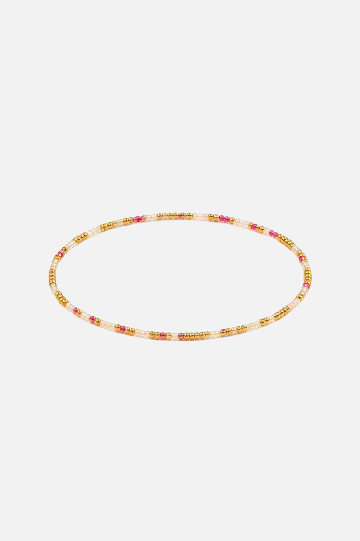 Miyuki Stretch Bracelets - Pink - Showy