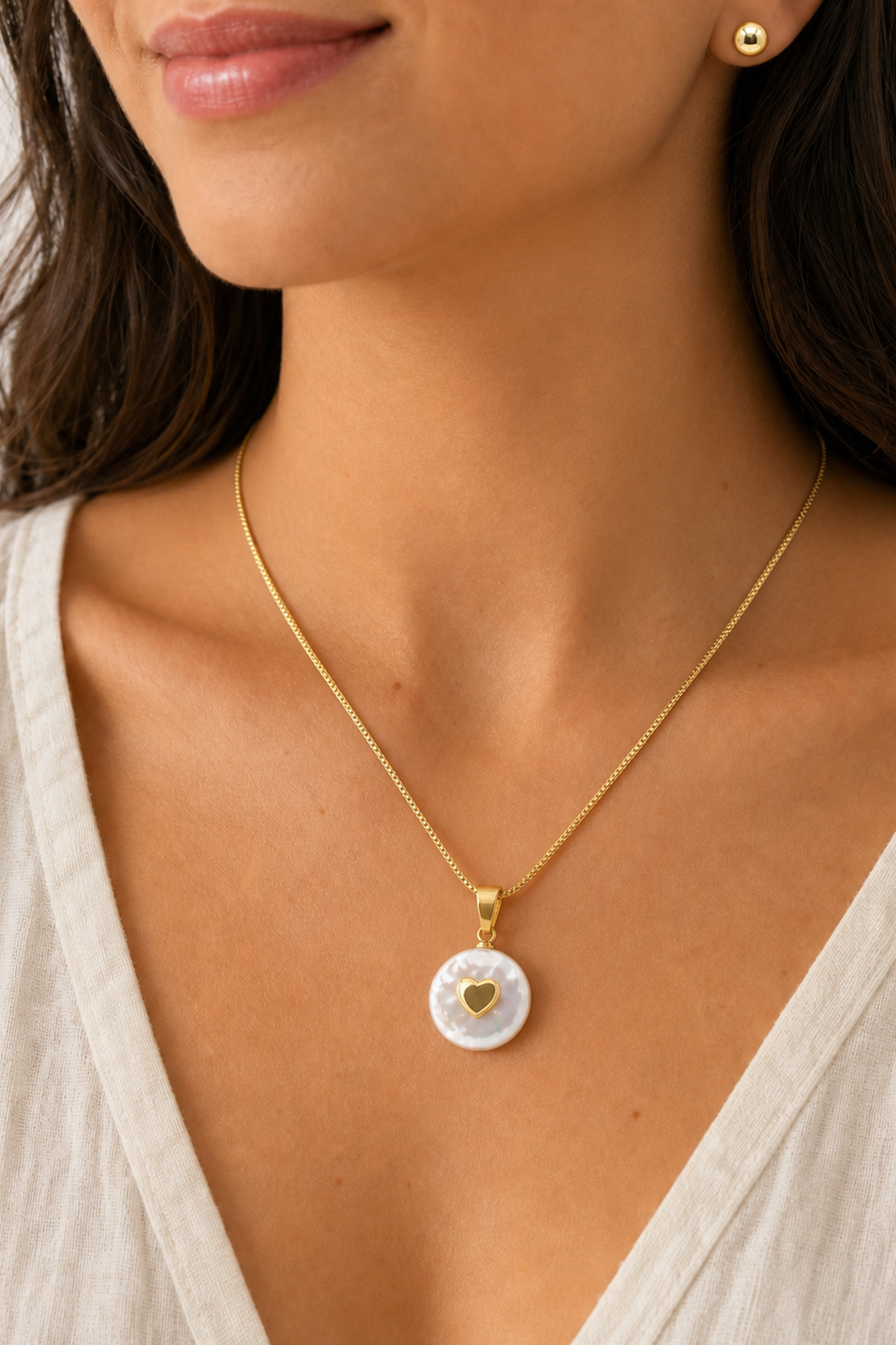 Mother of Pearl Jewelry Set - 2 - Showy