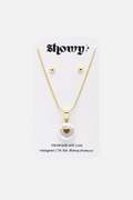 Mother of Pearl Jewelry Set - 3 - Showy