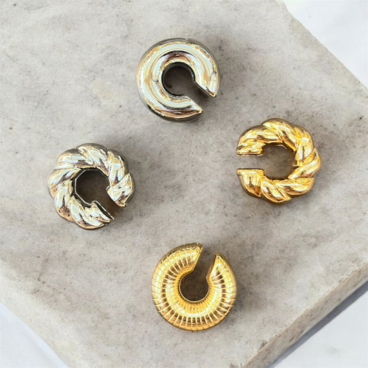 Chunky Metal Earcuffs
