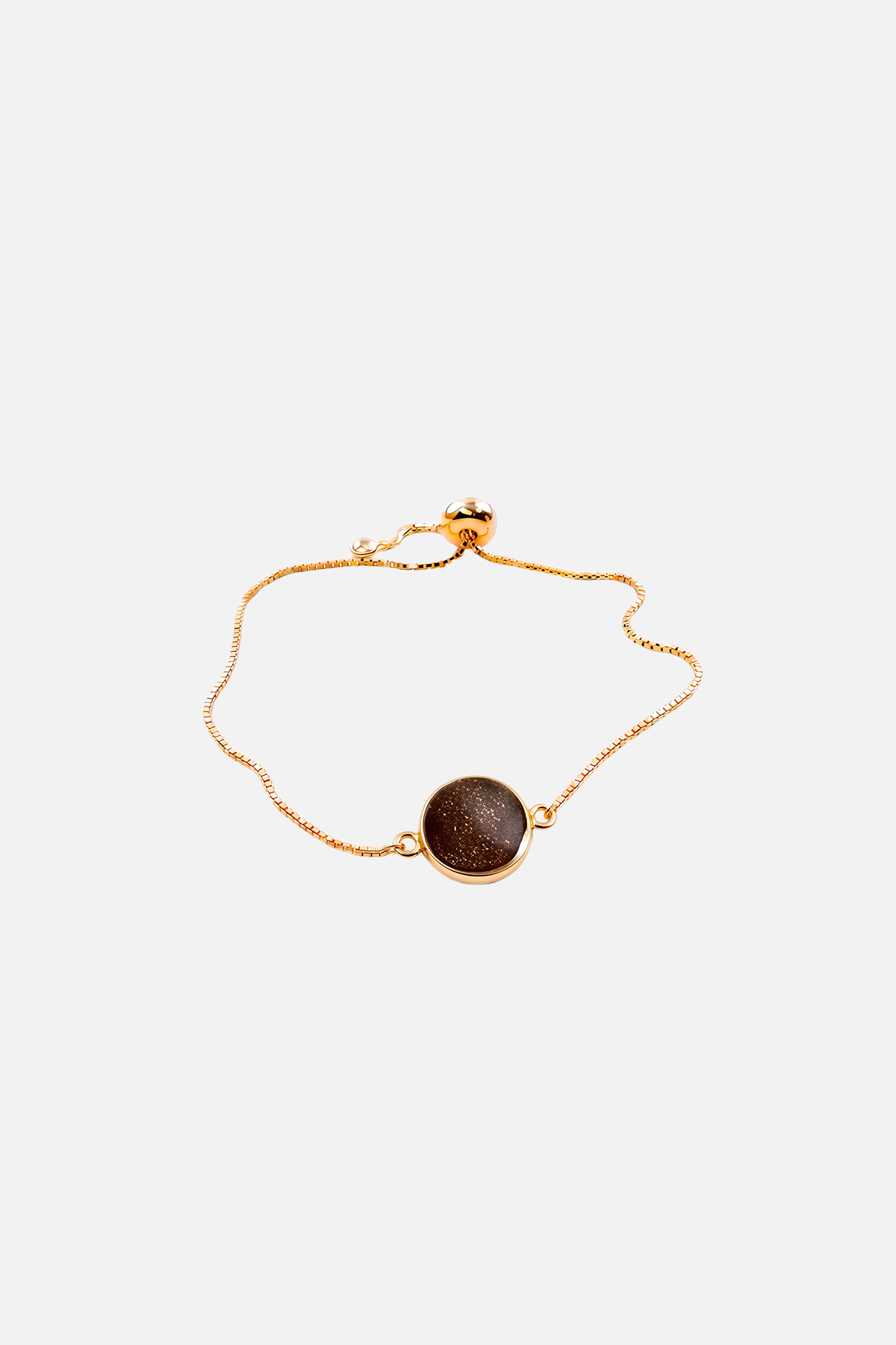Round Pendant Adjustable Bracelet