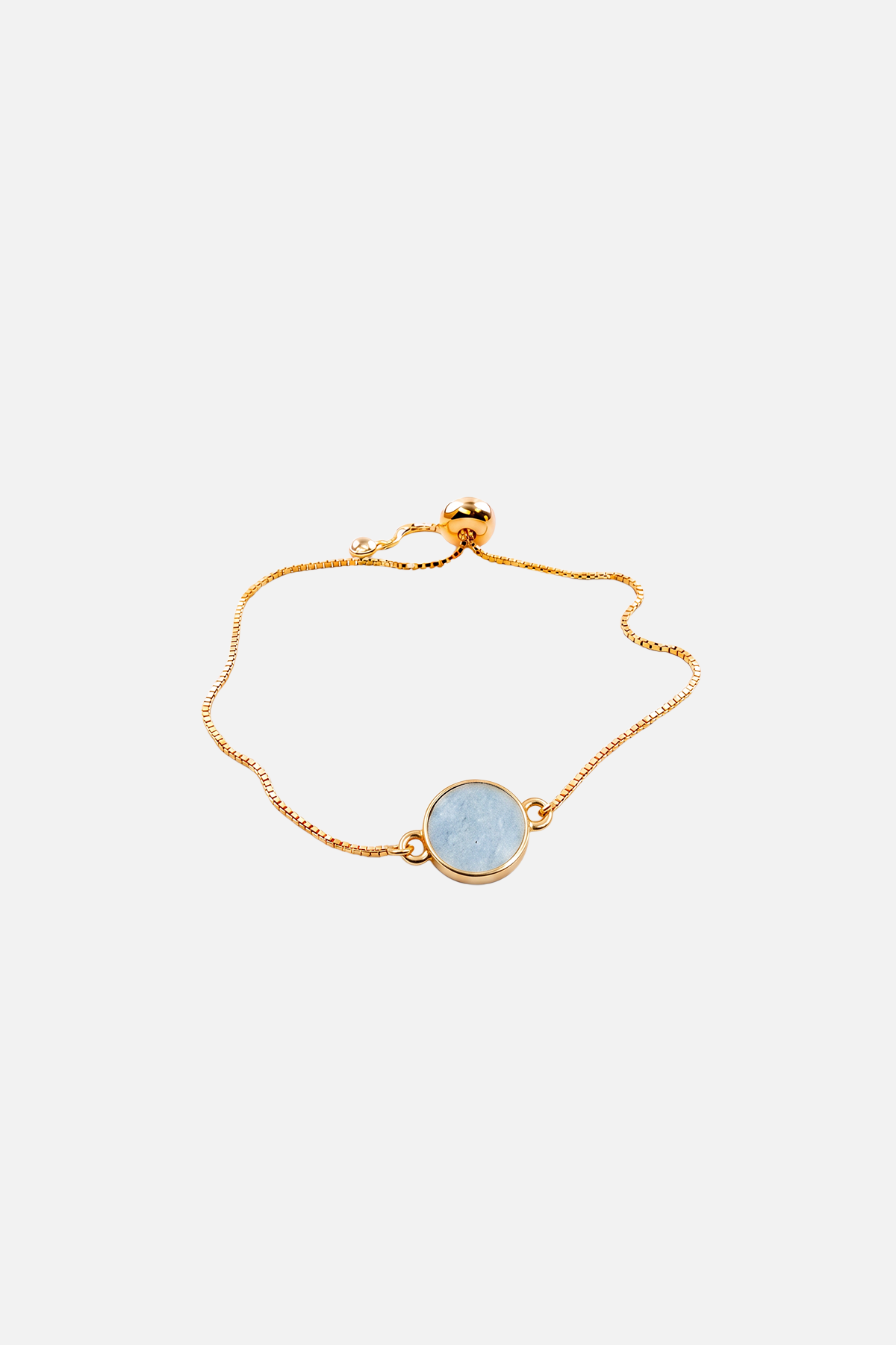Round Pendant Adjustable Bracelet