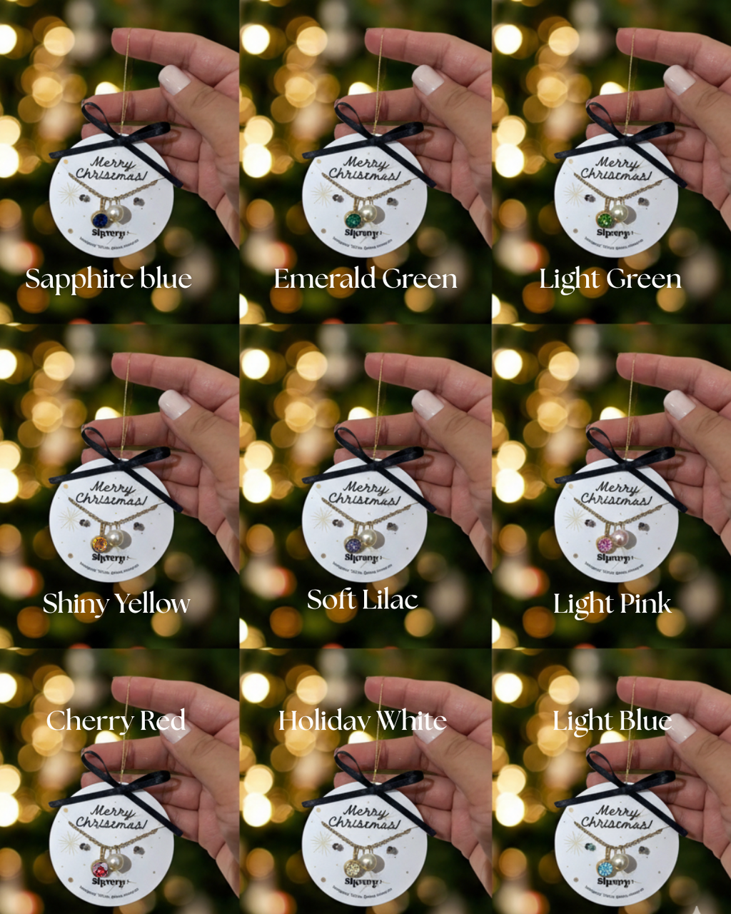 Jewelry Set Ornaments