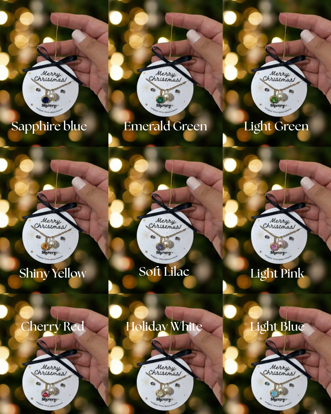 Jewelry Set Ornaments