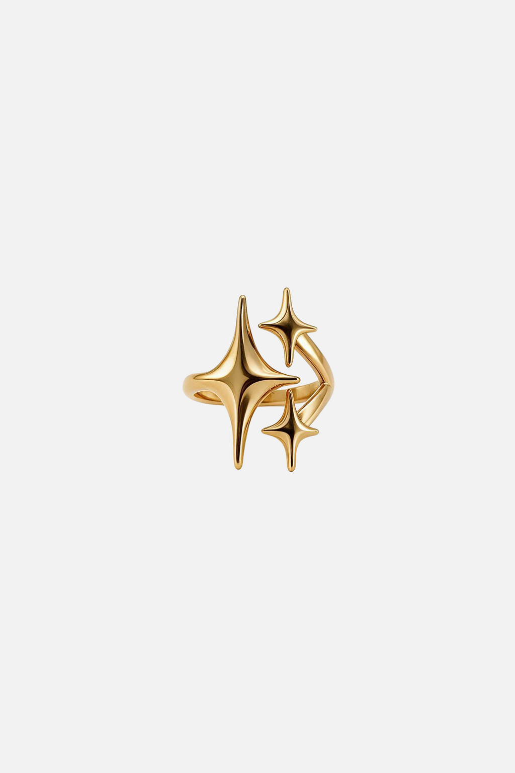 Star Adjustable Rings - Showy