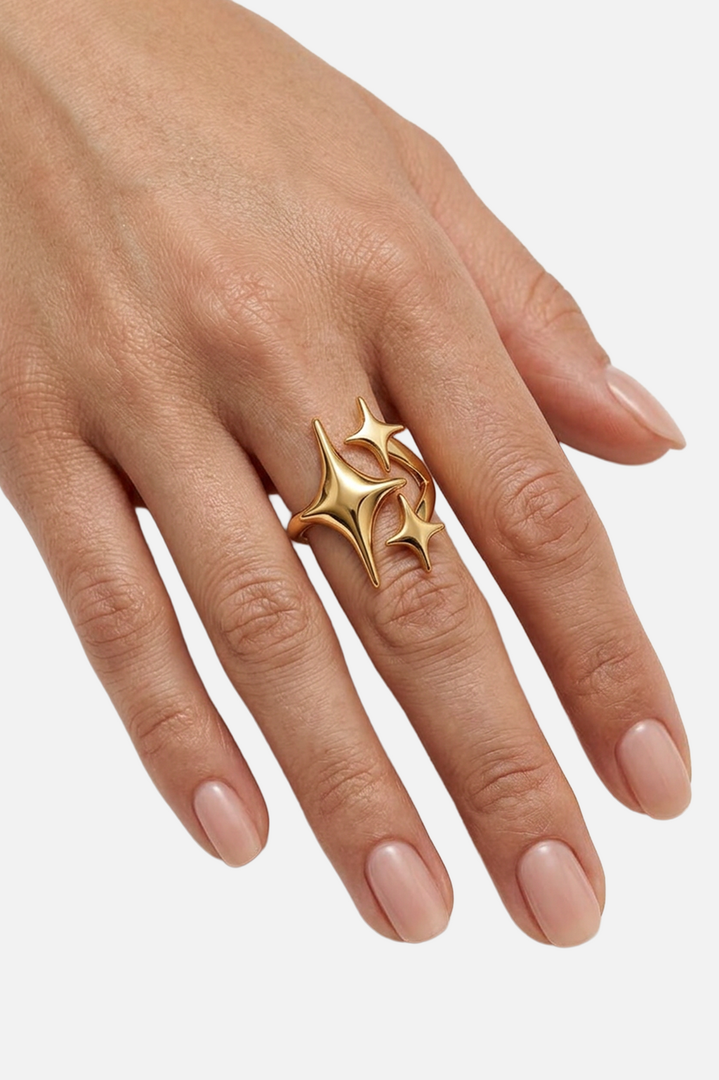 Star Adjustable Rings - 2 - Showy