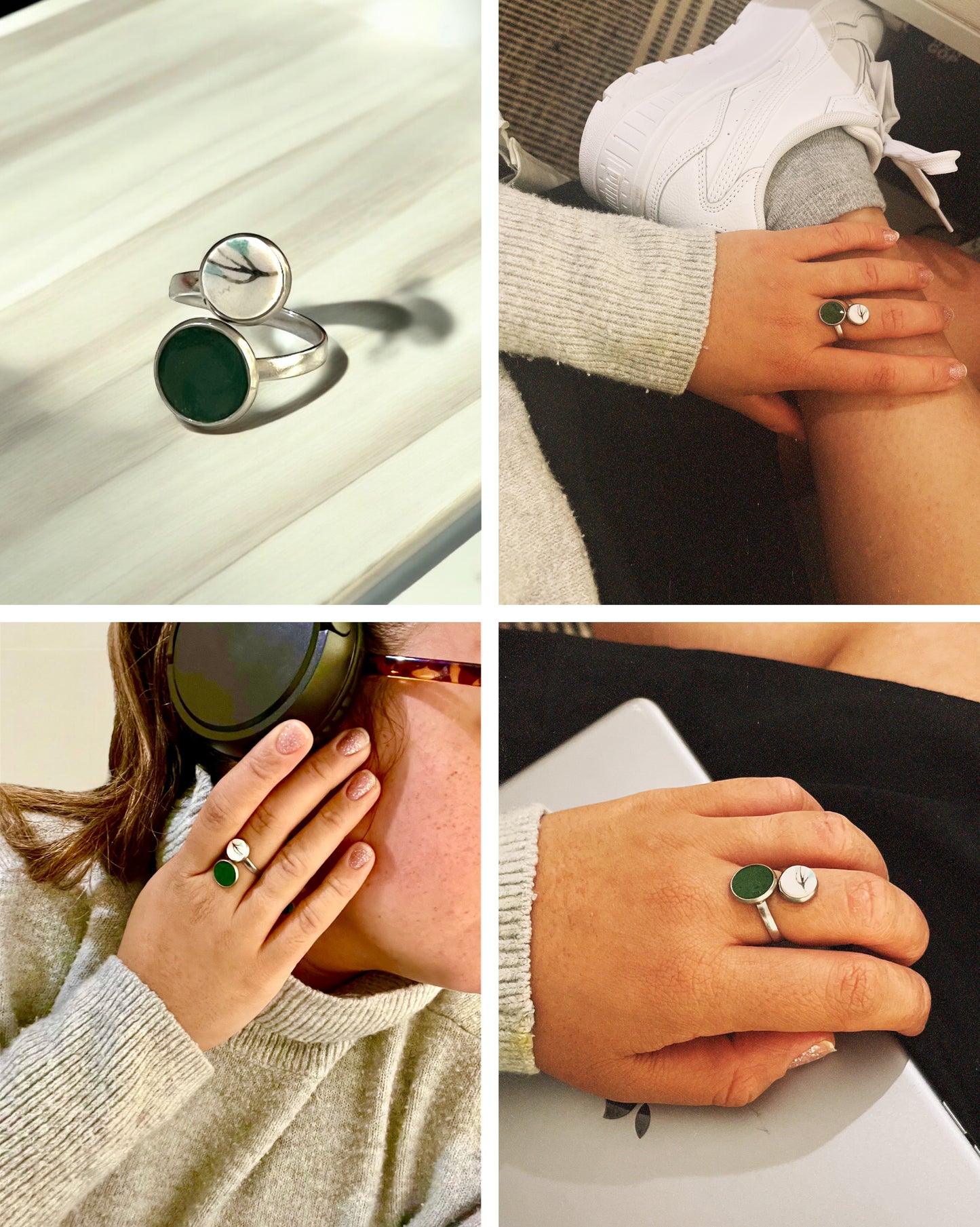 Double Face Rings