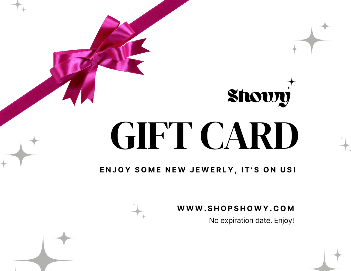 Showy Jewelry Gift card